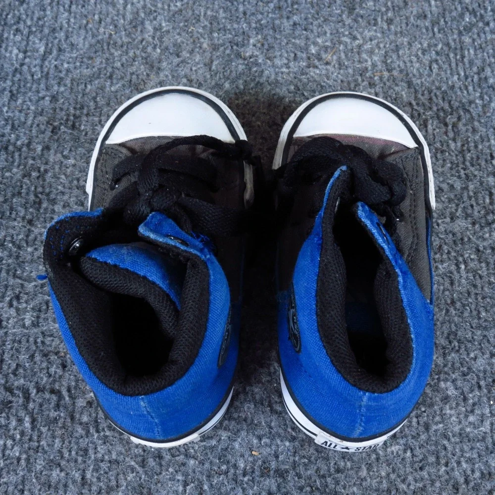 Converse Chuck Taylor All Star Axel Mid Toddler Sneaker‎ 5 Casual Blue Grey